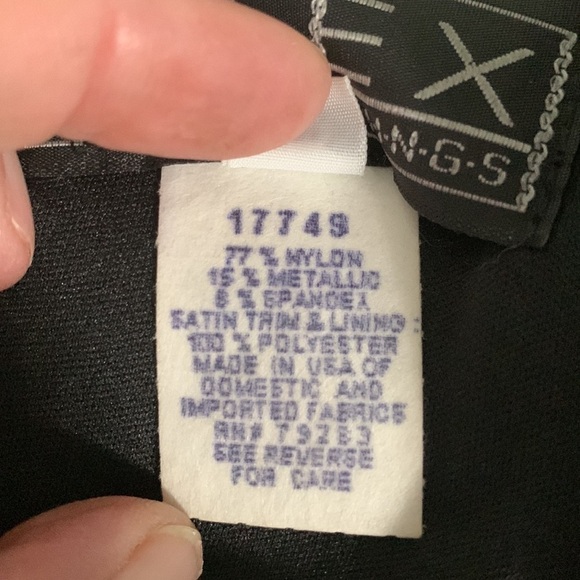 ALEX Evenings Petite zipper light jacket/ blazer, Size MP - sparkles! - Picture 7 of 8